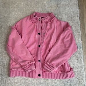 Vici Pink Jean Jacket